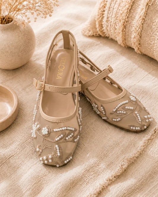 Zara Embroidery Pumps
