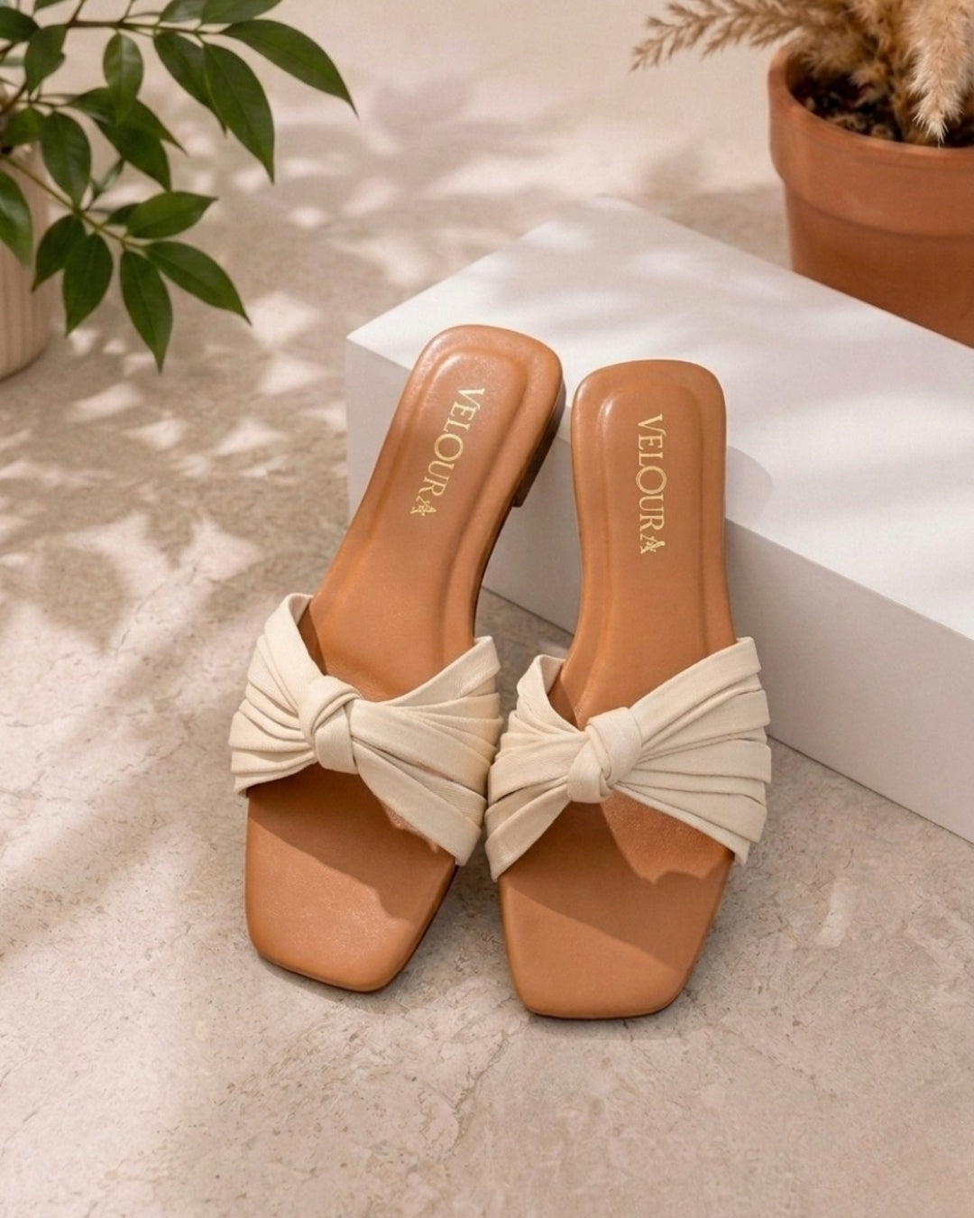 Fancy Knotted Slipper