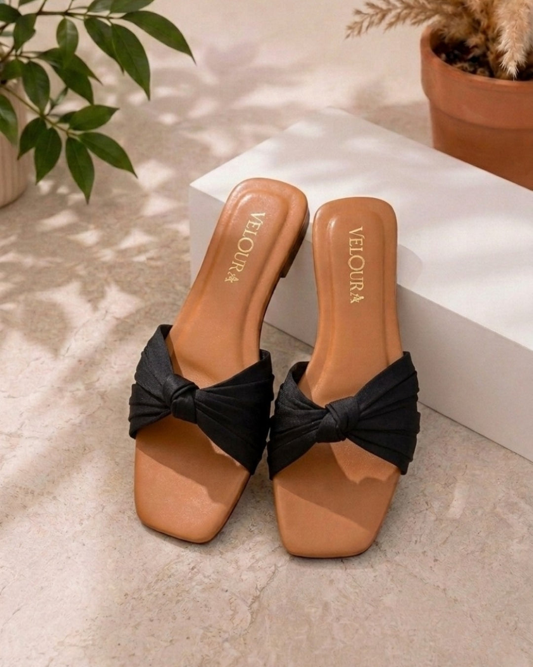Fancy Knotted Slipper