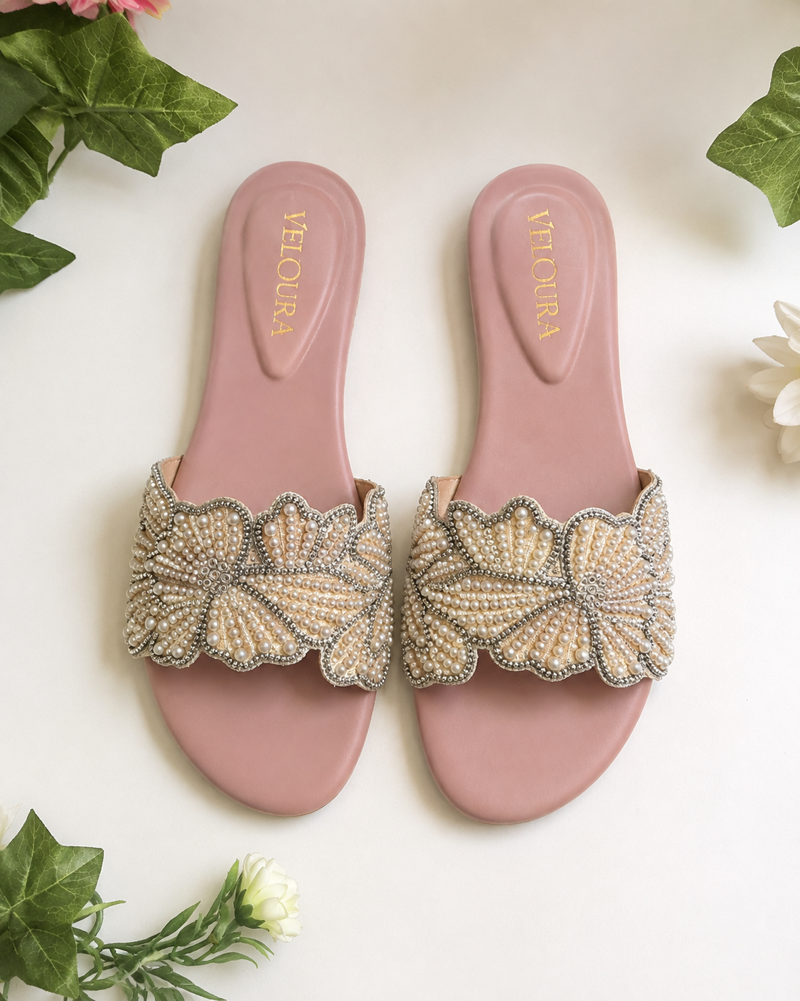 Embroidery Royale Slipper