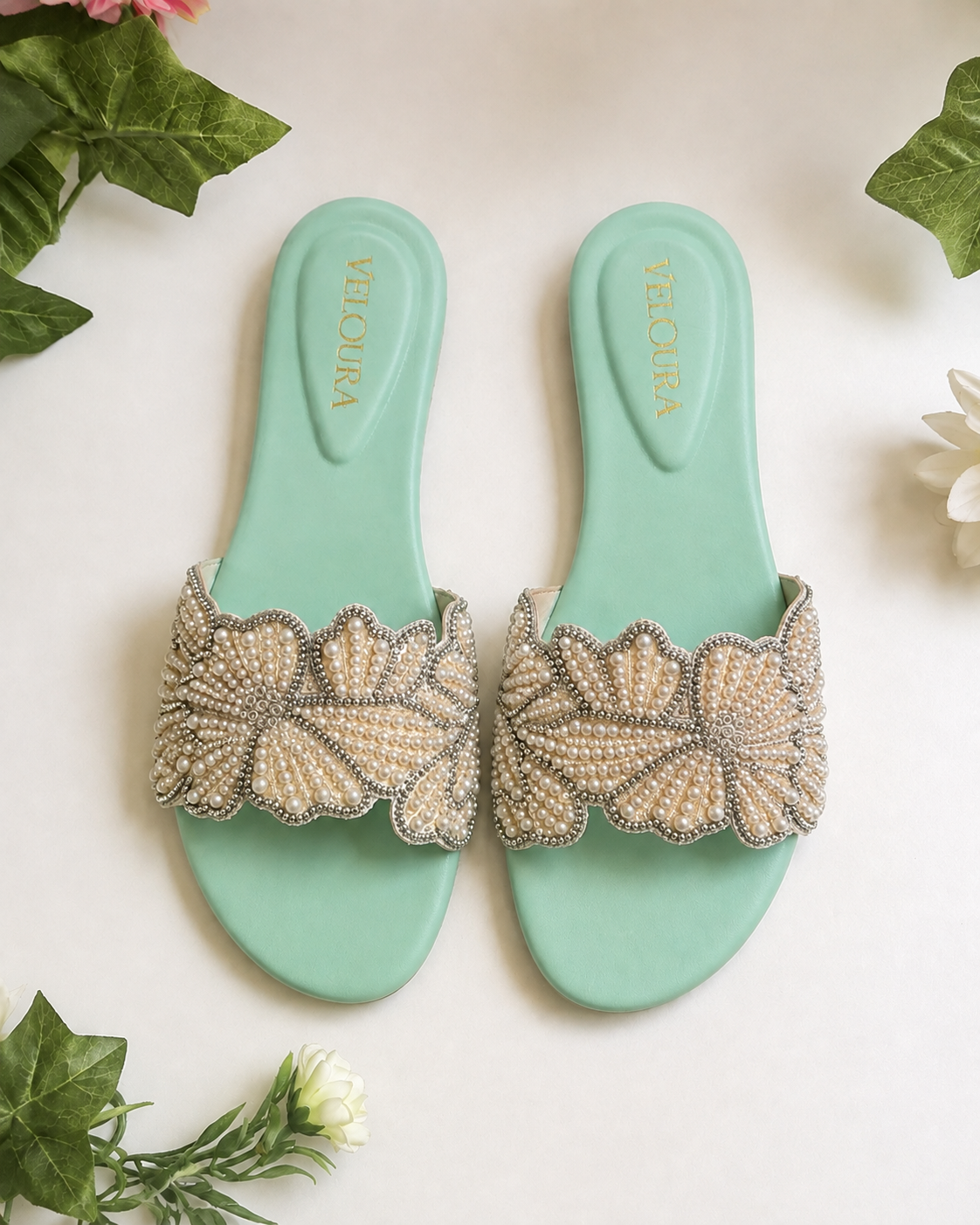 Embroidery Royale Slipper