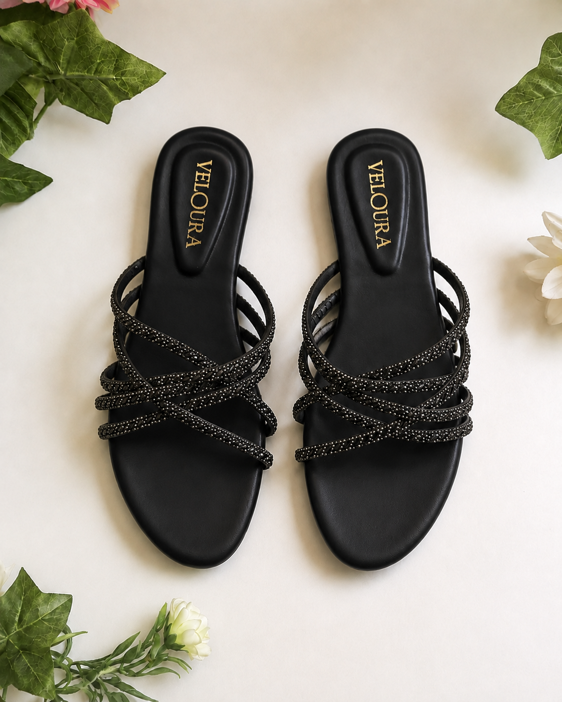 Diamond Cross Slipper