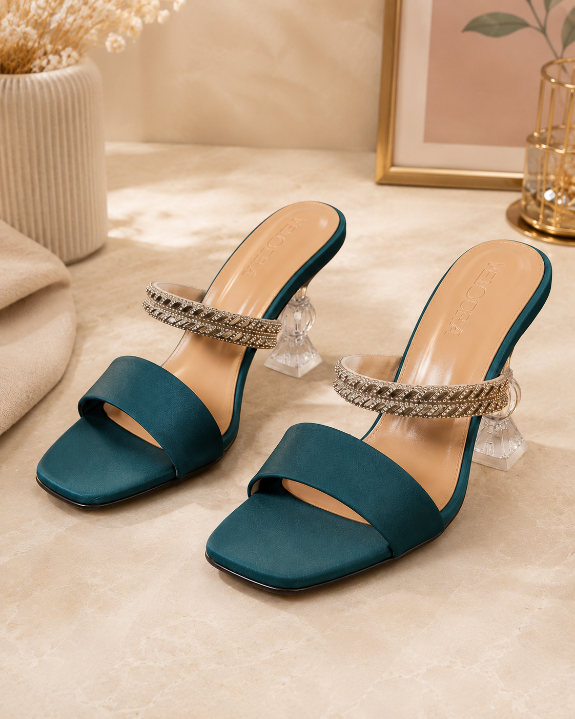 Amara Embellished Heel