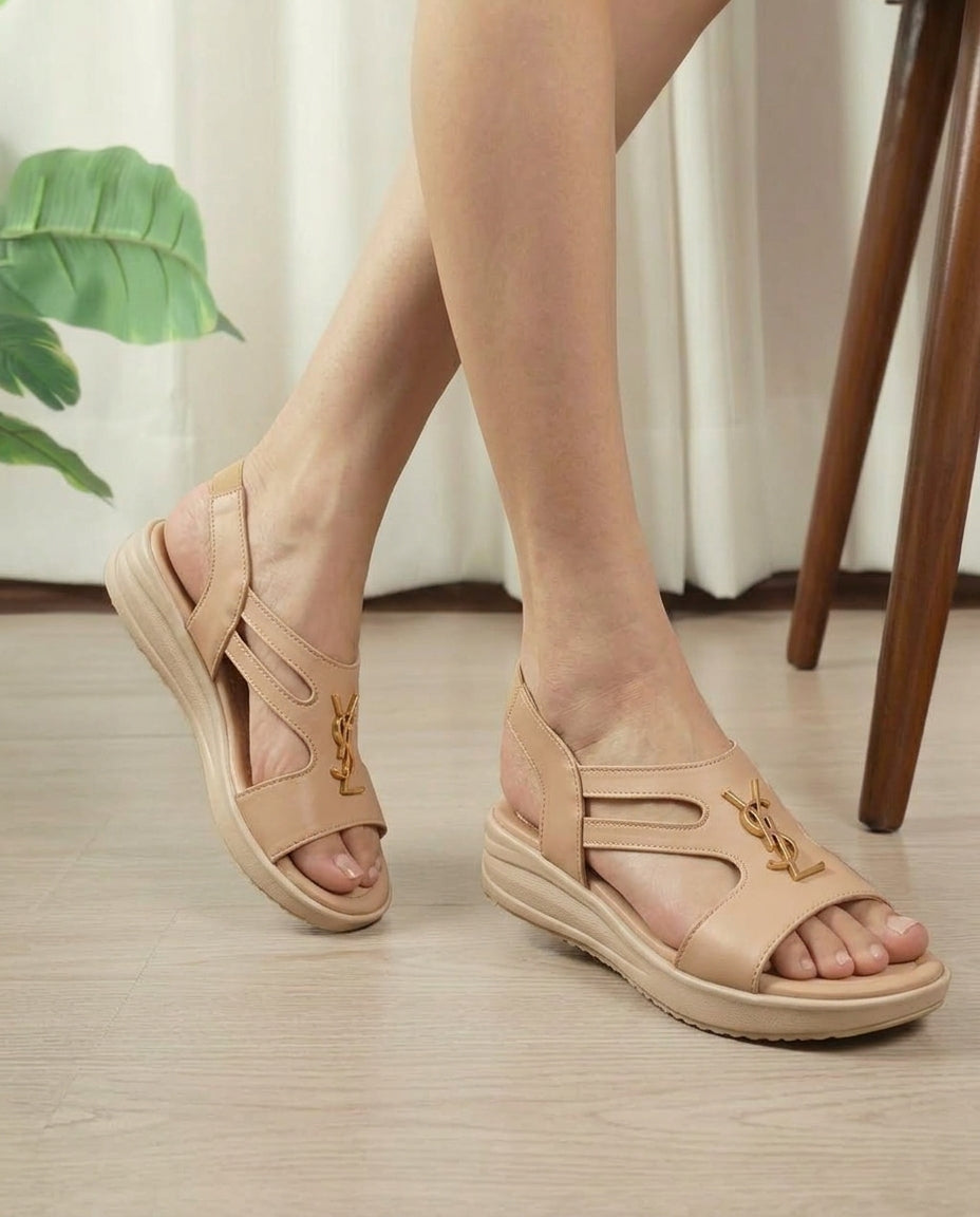 YSL Chic Flat Sandal