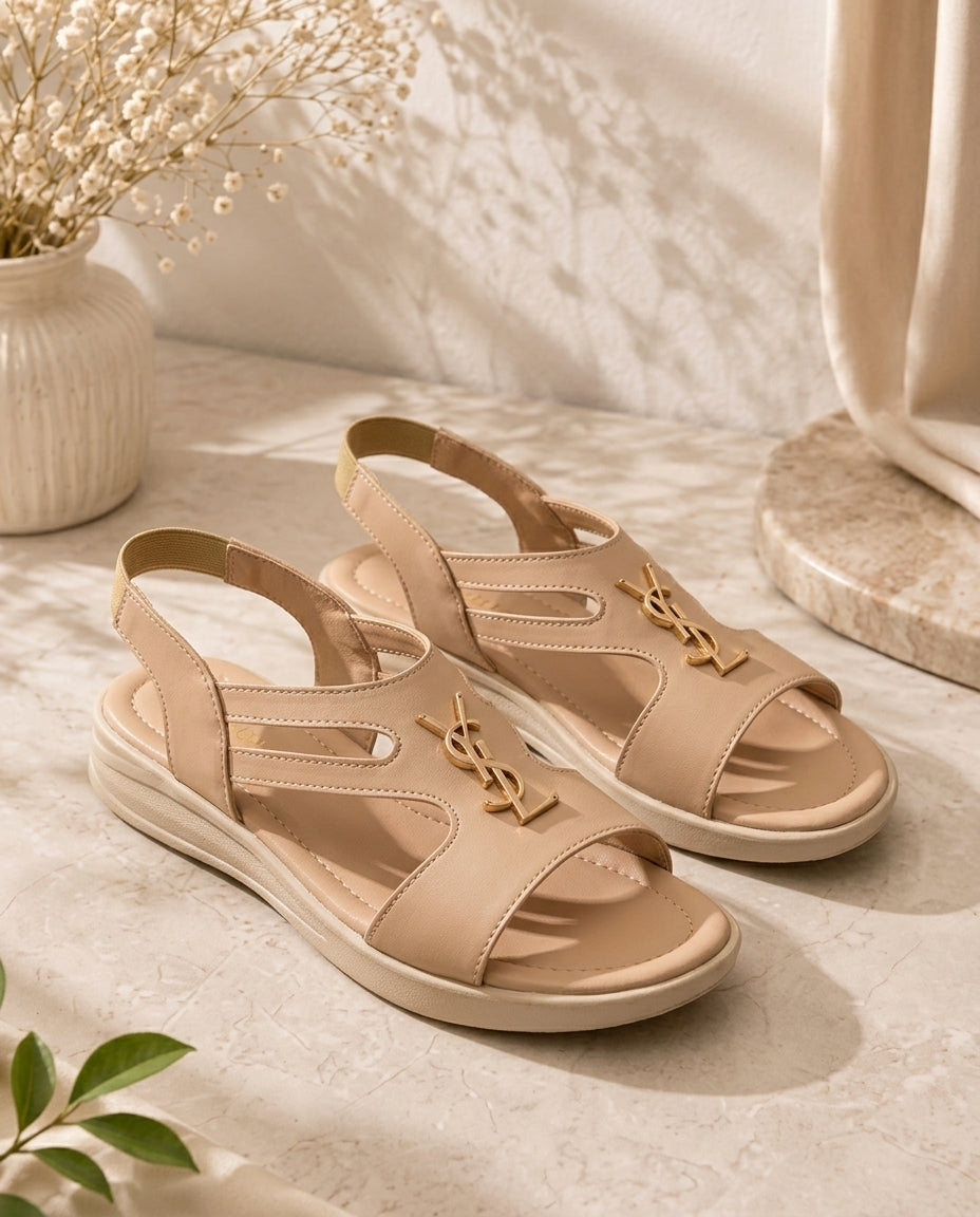 YSL Chic Flat Sandal