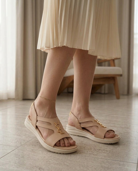 YSL Chic Flat Sandal